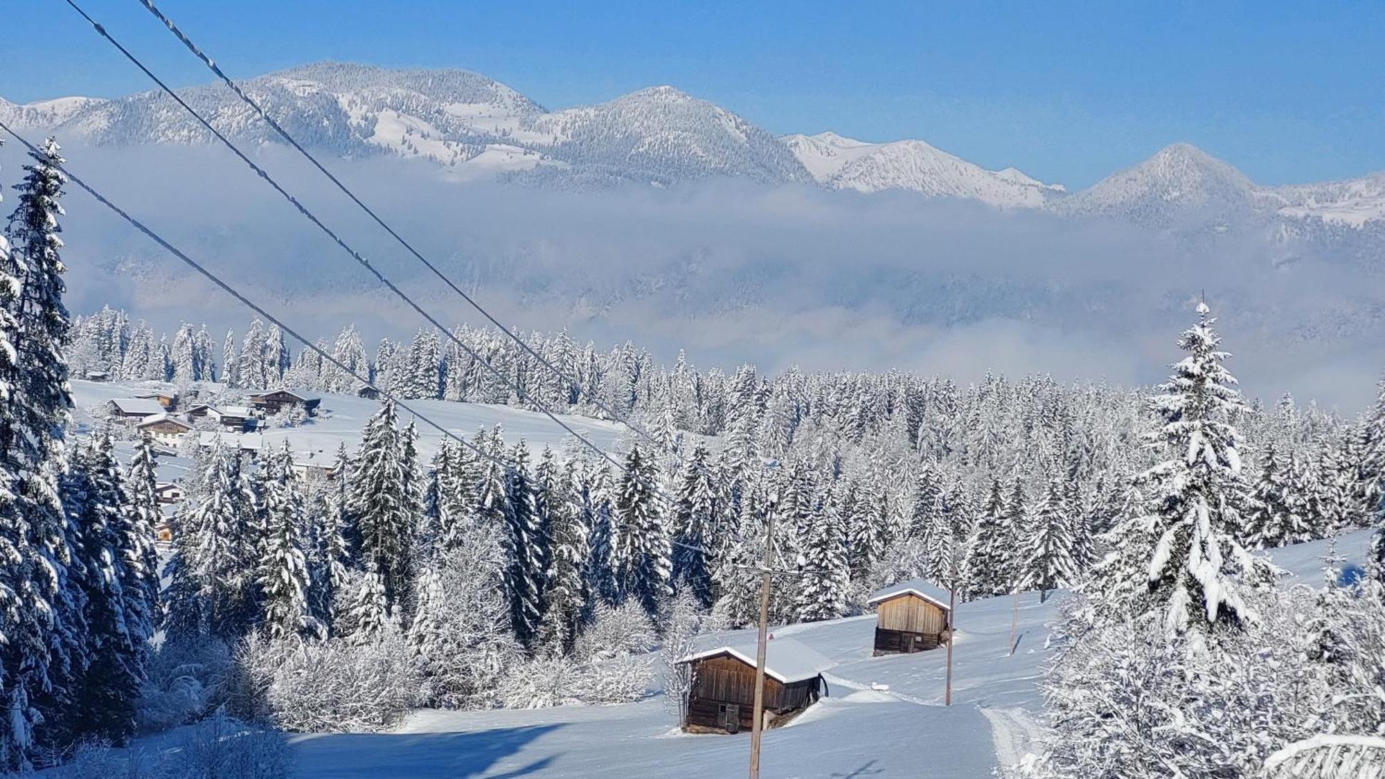 Alpenchalet Almrose Auffach Esterno foto